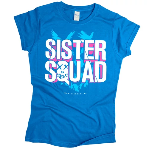 Sister Squad - női póló (türkiz)