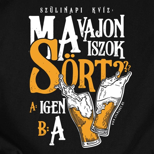 A csúcsragadozók - férfi póló (fekete)