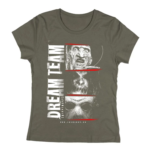 Dream team női póló (grafit)
