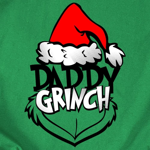 Daddy grinch férfi póló