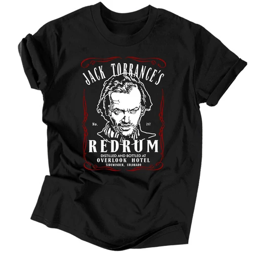 Redrum férfi póló (Fekete)