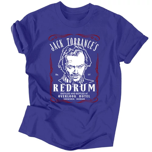 Redrum férfi póló (Királykék)