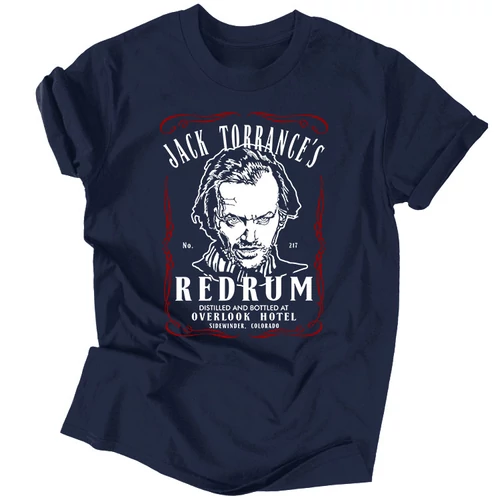 Redrum férfi póló (Sötétkék)