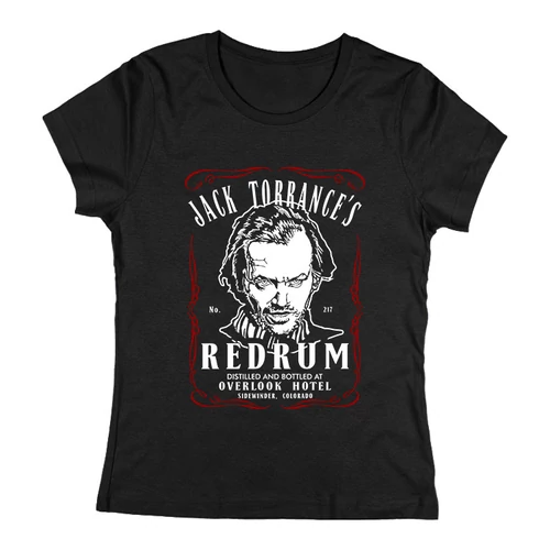 Redrum női póló (Fekete)