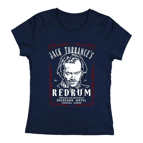 Redrum női póló (Sötétkék)