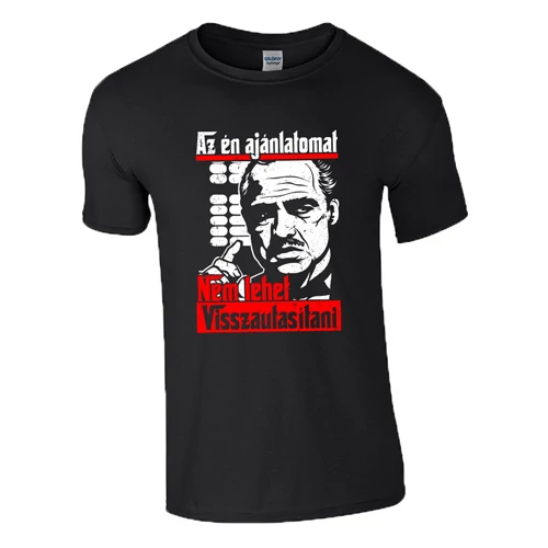 Az én ajánlatomat póló (Fekete)