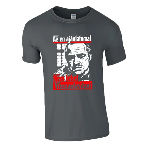 Az én ajánlatomat póló (Grafit)