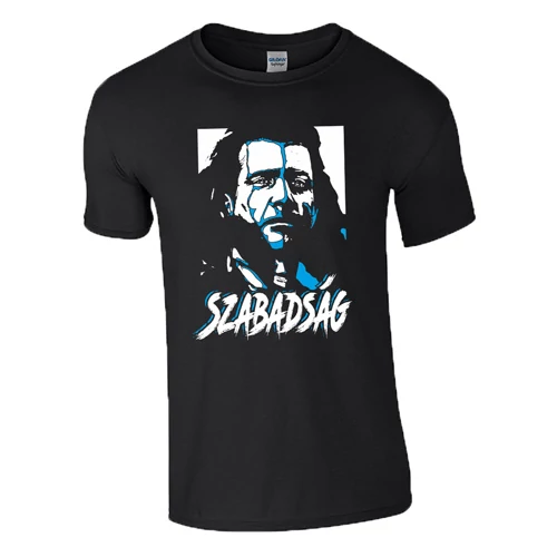 SZABADSÁG póló (Fekete)