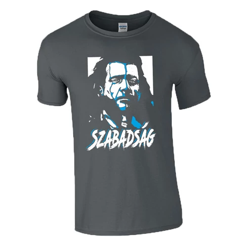 SZABADSÁG póló (Grafit)