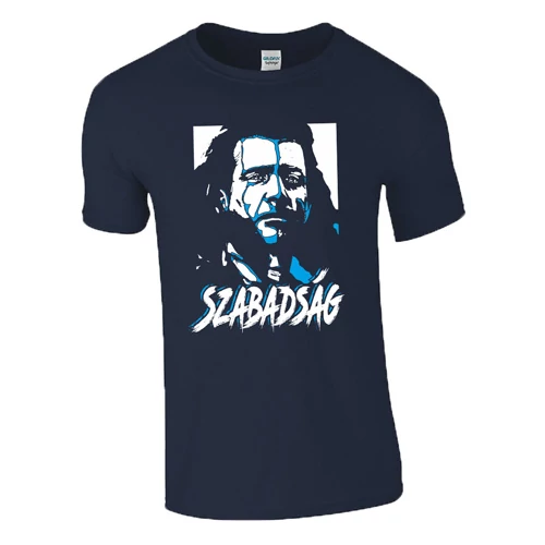 SZABADSÁG póló (Sötétkék)
