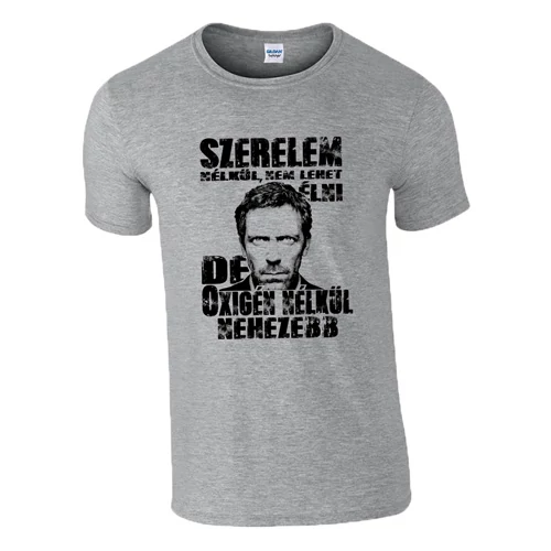 Szerelem nélkül póló (Szürke)