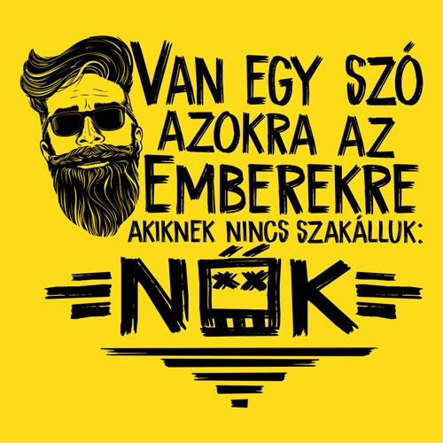 Van egy szó azokra az emberekre póló (B_Cintrom)