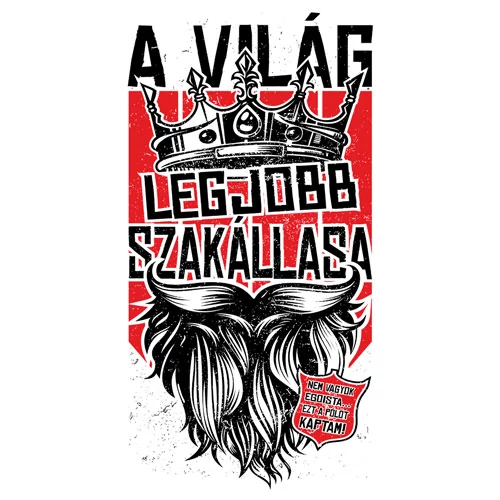 A világ legjobb szakállasa póló (B_Fehér)