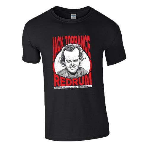Jack Torrance - Redrum póló (Fekete)