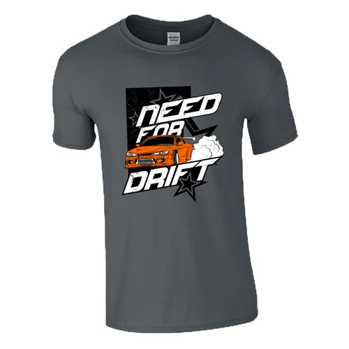 Need For Drift póló (Grafit)