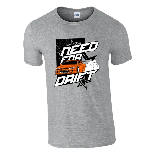 Need For Drift póló (Szürke)