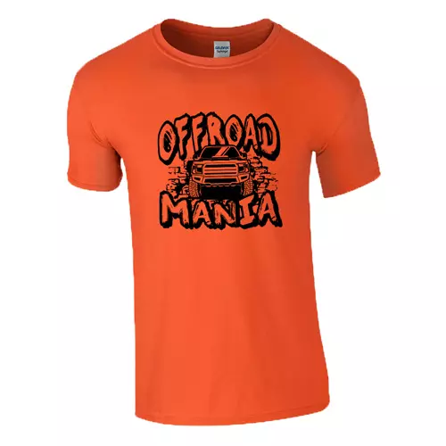 Offroad mania póló (Narancs)