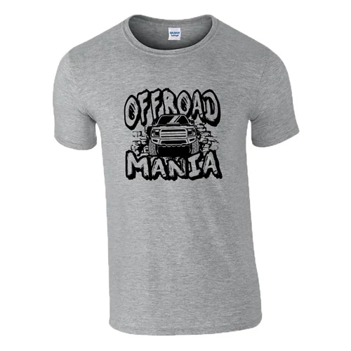 Offroad mania póló (Szürke)