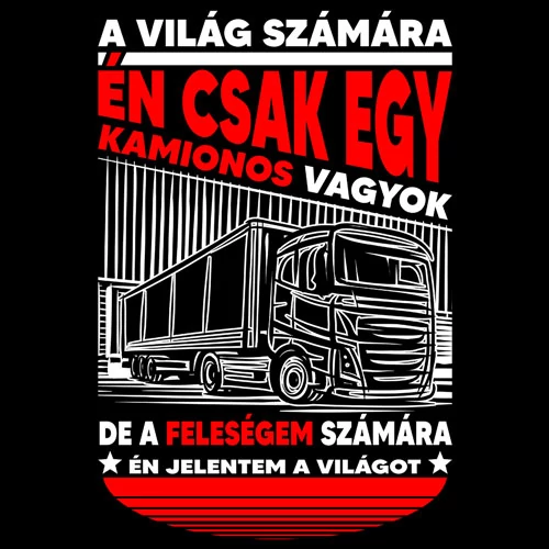 A világ számára póló (B_Fekete)