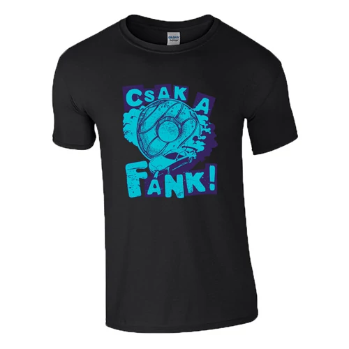 Csak a fánk póló (Fekete)