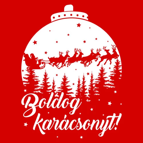 Boldog karácsonyt női póló