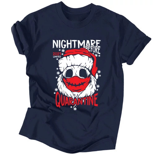 Nightmare before quarantine póló (Sötétkék)