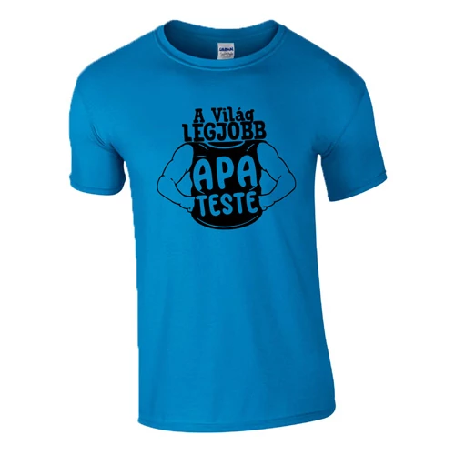 A világ legjobb apateste póló (Türkiz)