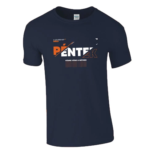 Péntek póló (Sötétkék)