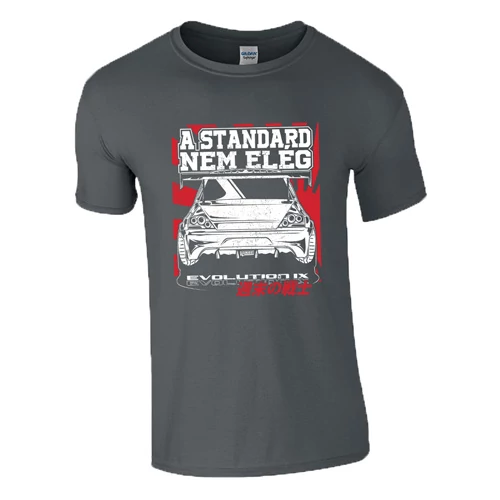 A standard nem elég - EVO IX póló (Grafit)