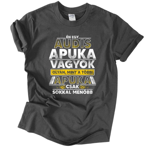 AUDIS apuka póló (Grafit)
