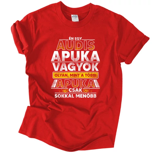 AUDIS apuka póló (Piros)
