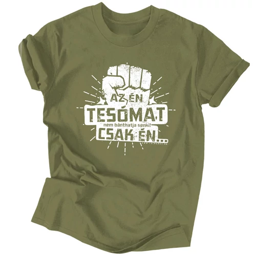 Az én tesómat férfi póló (Military)
