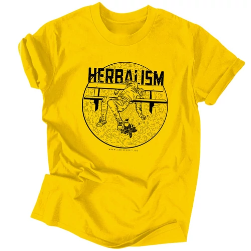 Herbalism férfi póló (Citrom)