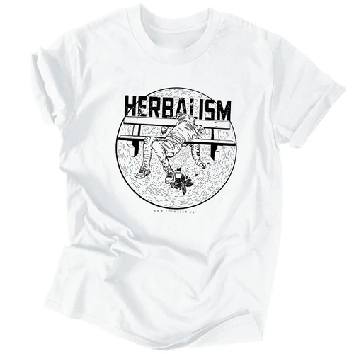 Herbalism férfi póló (Fehér)