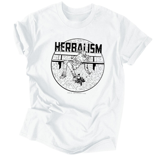 Herbalism férfi póló (Fehér)