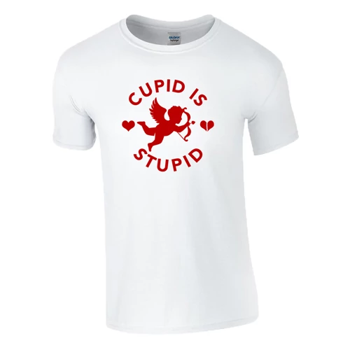 Cupid Is Stupid póló (Fehér)