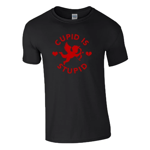 Cupid Is Stupid póló (Fekete)