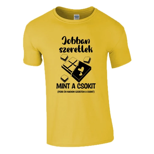 Jobban szeretlek mint a csokit (Citrom)