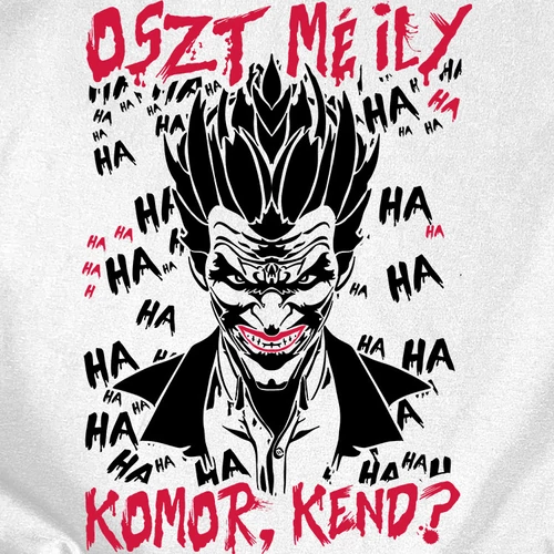 Magyaros Joker női póló (B_Fehér)