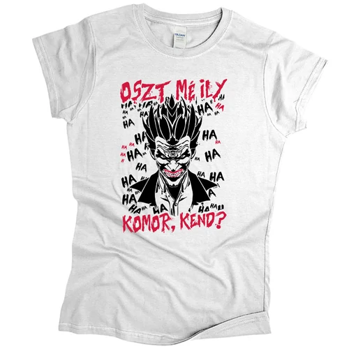 Magyaros Joker női póló  (Fehér)