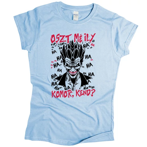 Magyaros Joker női póló (Világoskék)