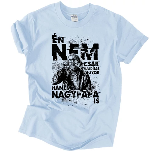 Menő nagypapa férfi póló (Világoskék)