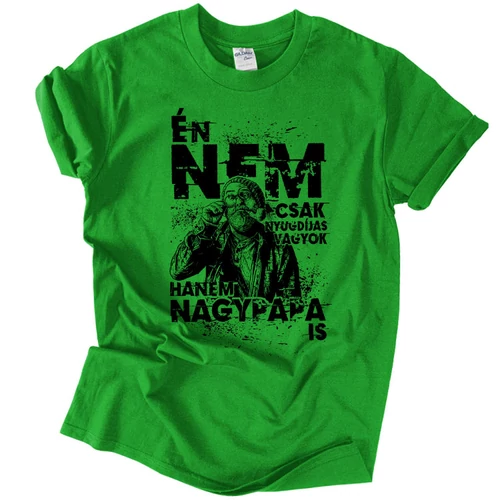 Menő nagypapa férfi póló (Zöld)