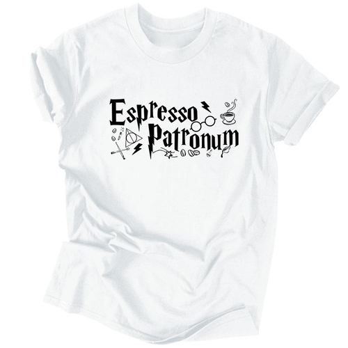 Espresso Patronum férfi póló (Fehér)