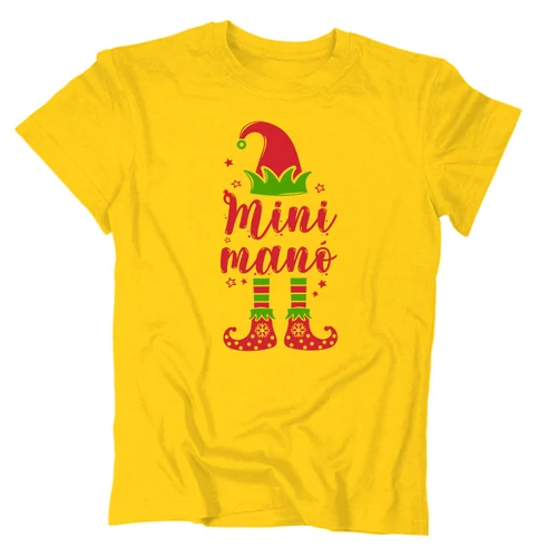 Mini manó gyerek póló (Citrom)