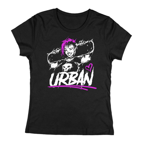Urban Rider női póló (Fekete)