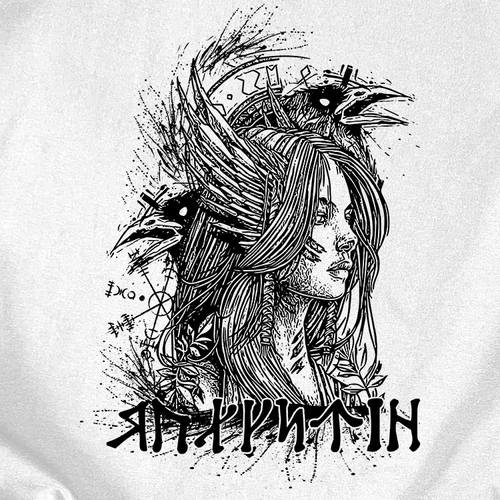 Valkyrie női póló (B_Fehér)