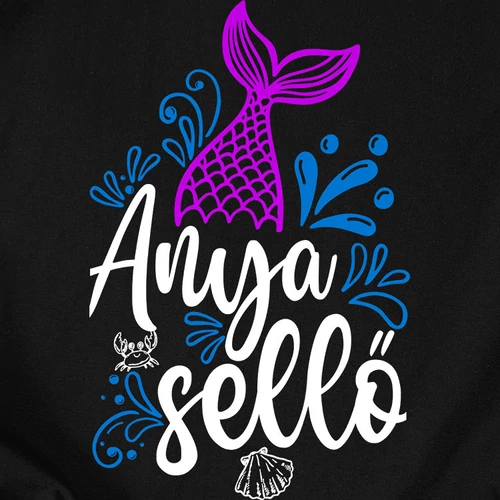 Anya - Lánya Sellő szett (N_Fekete)
