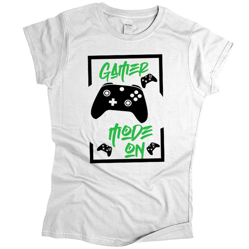 Gamer Mode On (XBOX gamer) női póló