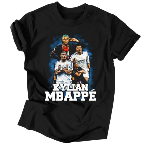 Mbappe FanArt póló (Fekete)